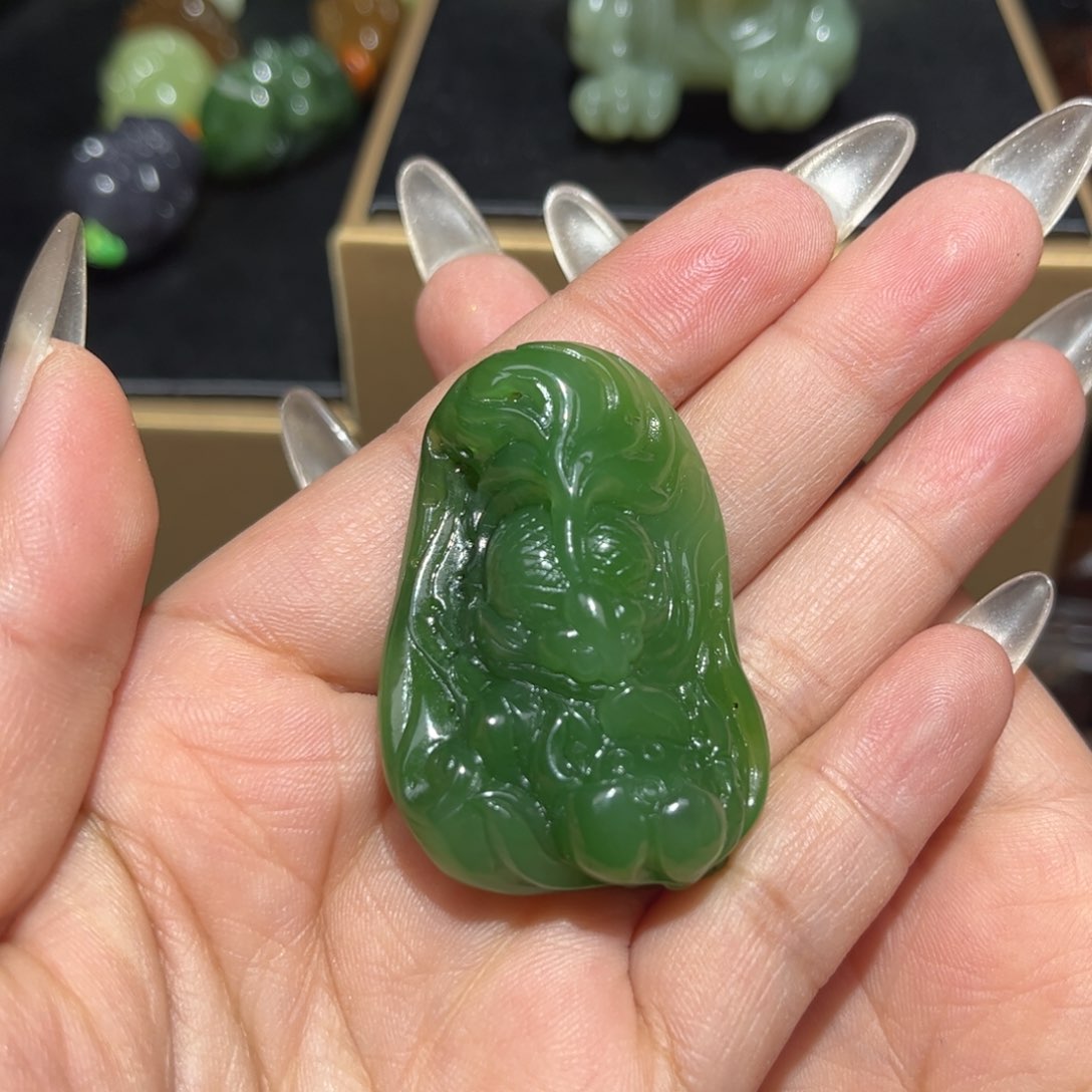 和田玉挂件未镶嵌