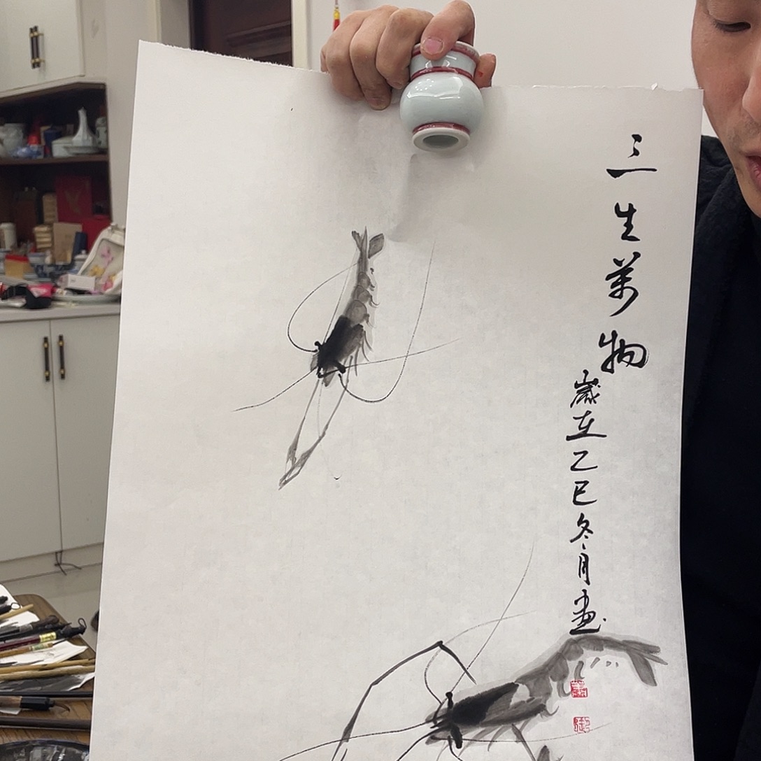 管***四手工手绘作品欣赏