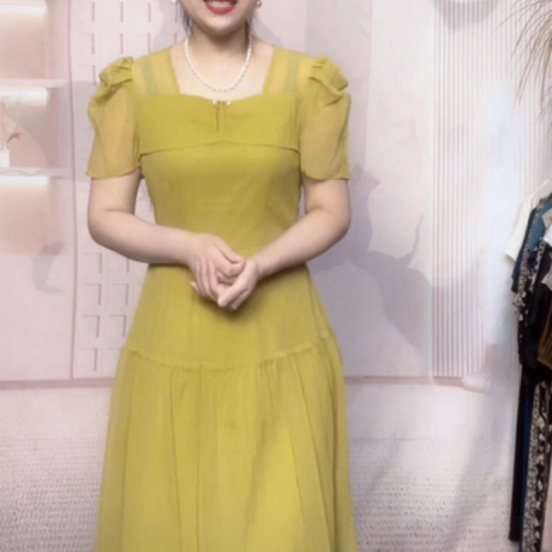 A0405夏季新款高端气质奢华连衣裙