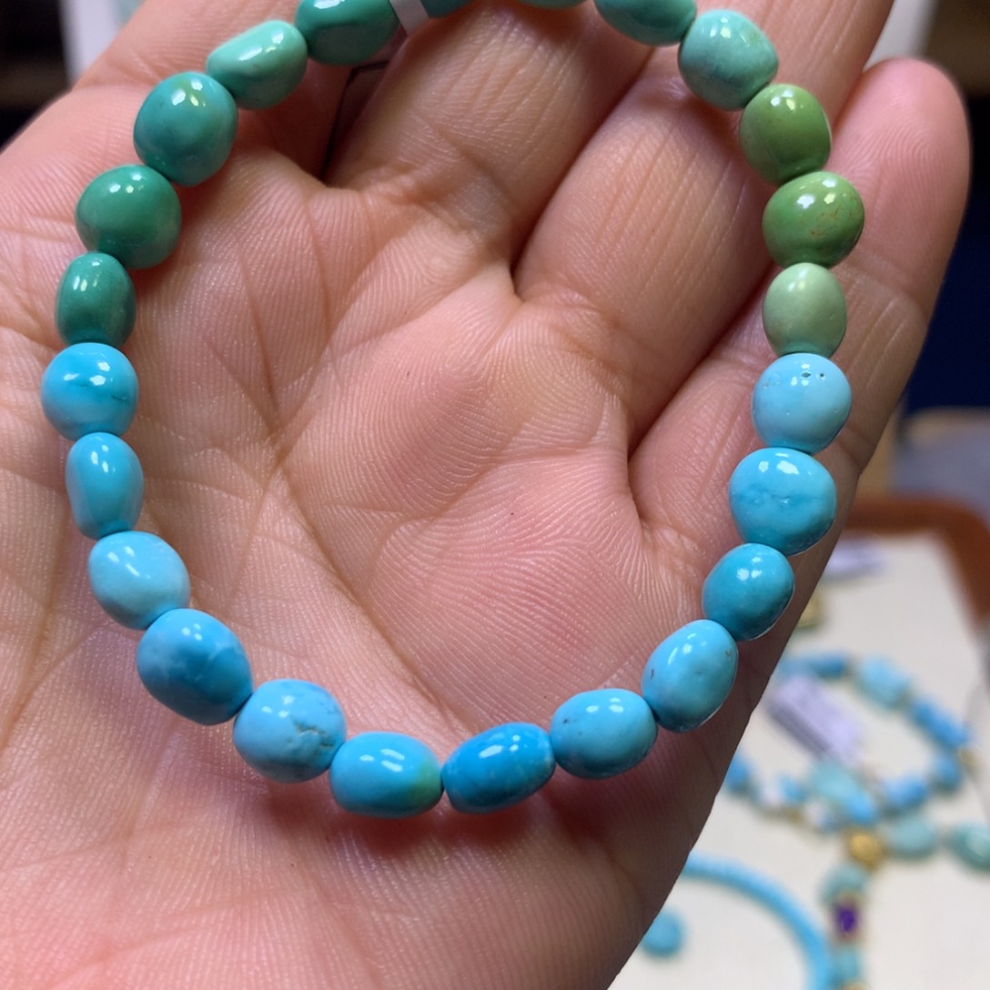 绿松石未镶嵌单圈