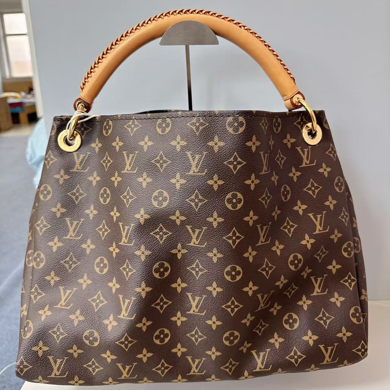 95新 LouisVuitton/路易威登 在途/LRS/Artsy老花托特单肩包
