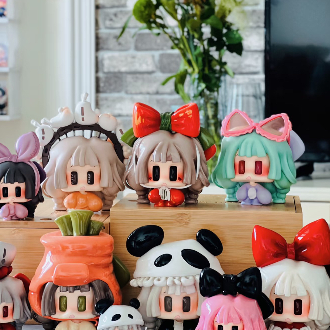 【加加乐大部队】噜噜狗游园会萌粒潮玩摆件家用