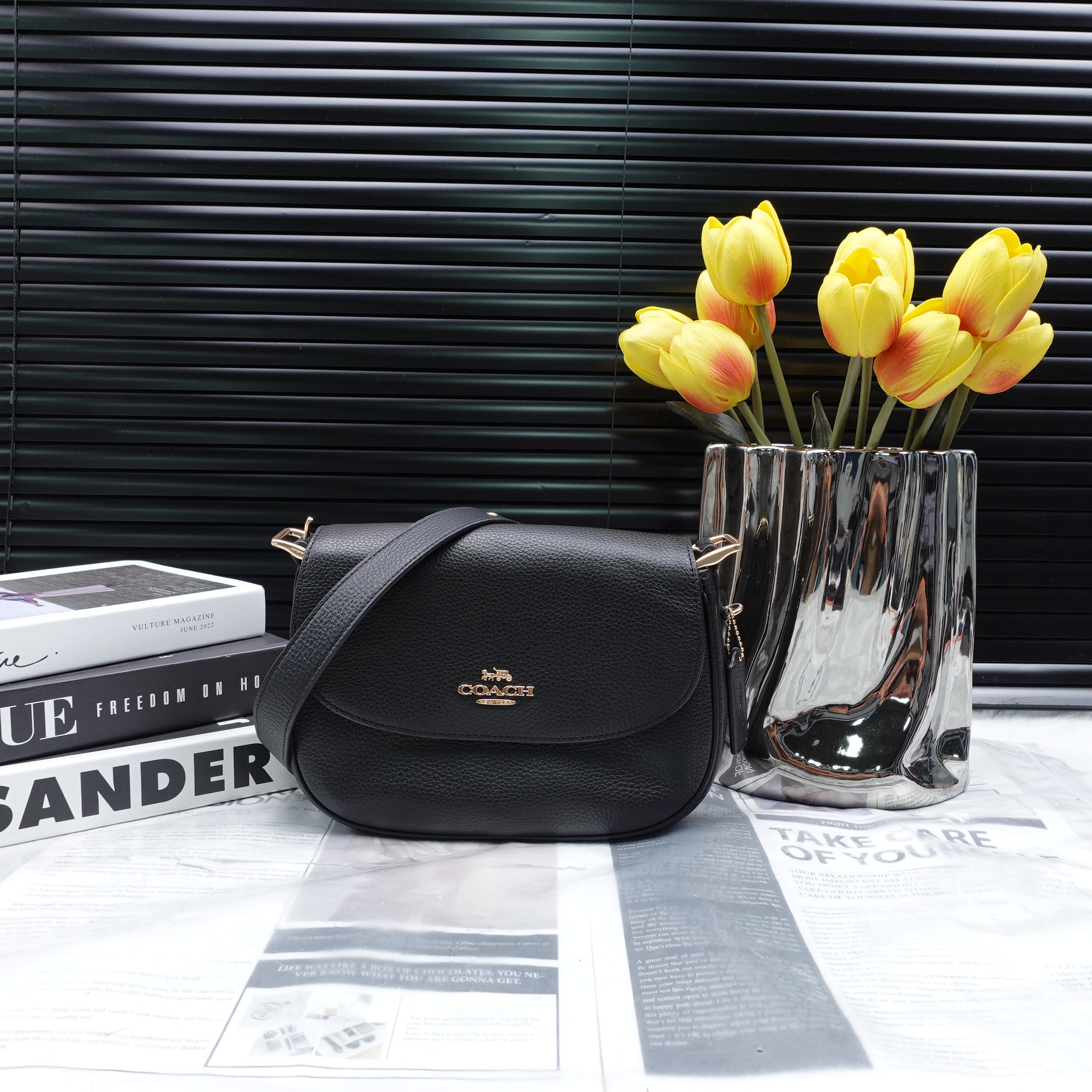 95新 COACH/蔻驰 单肩包/T10286642