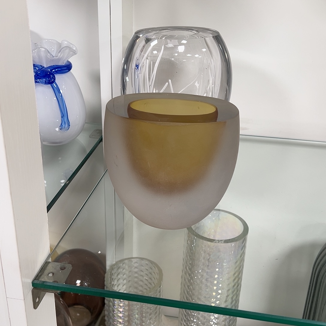 琉璃高13轻奢琉璃花器微瑕福利