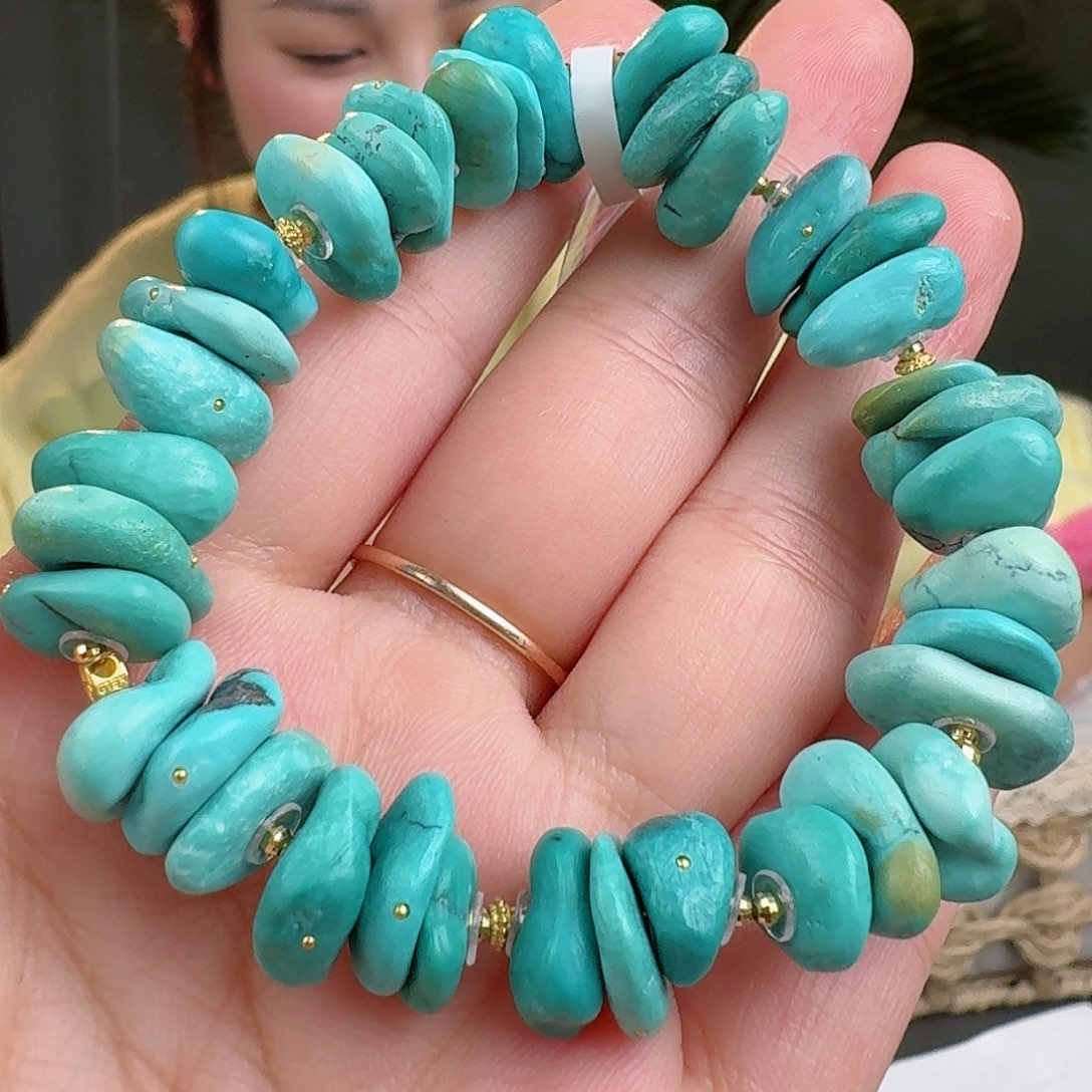 绿松石珠宝奇石未镶嵌