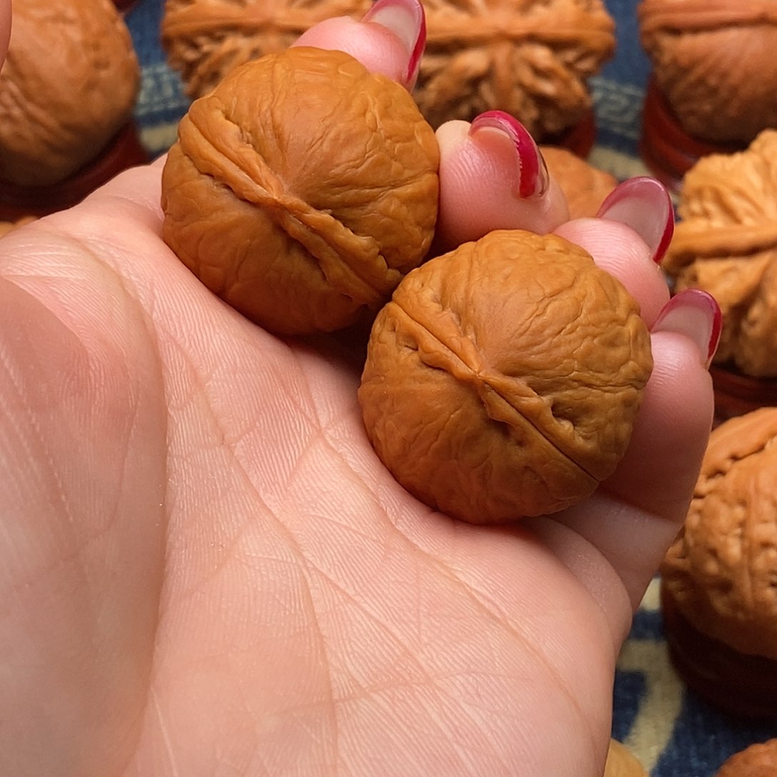 把件文玩核桃精品龙珠