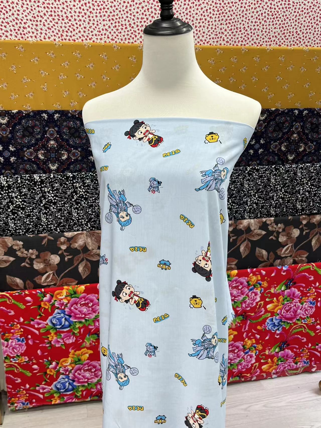 【锦韵棉绸】重磅棉绸—哪吒敖丙兄弟