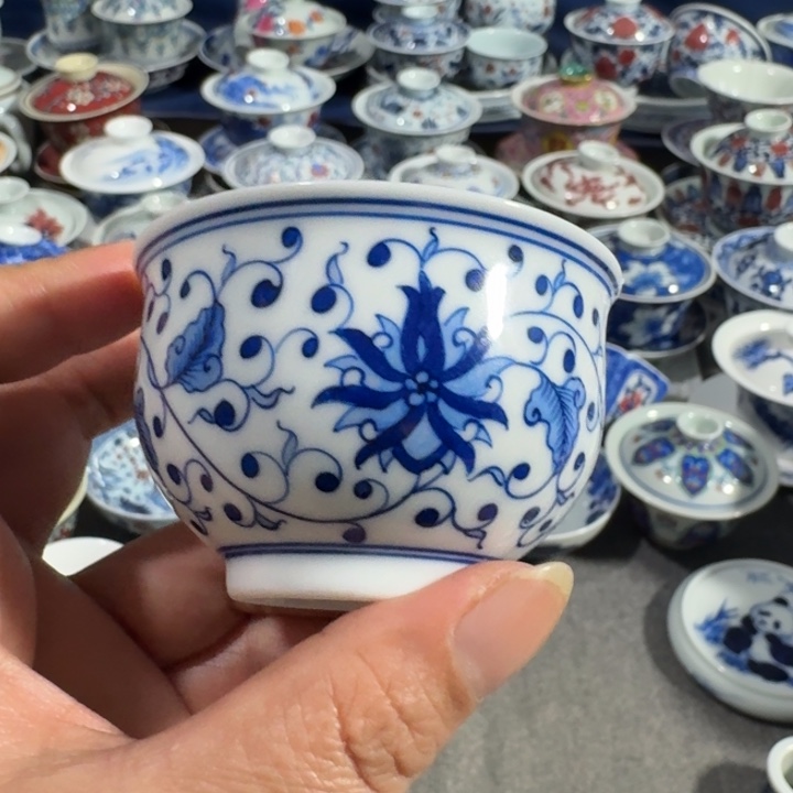 景德镇手工手绘杯