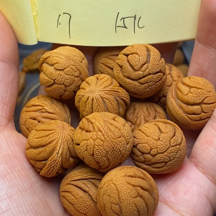 桃核吊坠秦岭龙纹桃核17