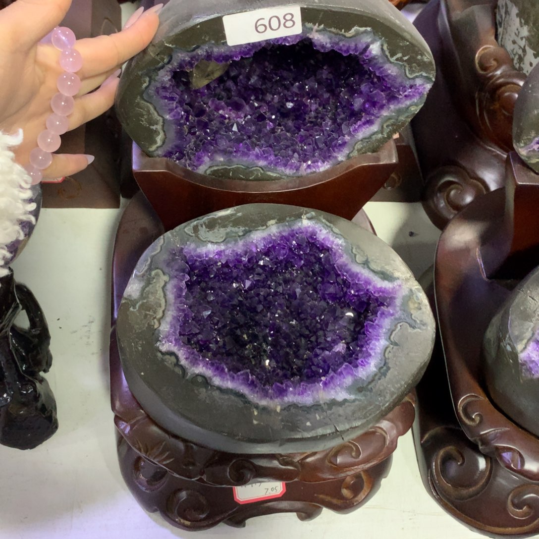 水晶摆件婷未镶嵌