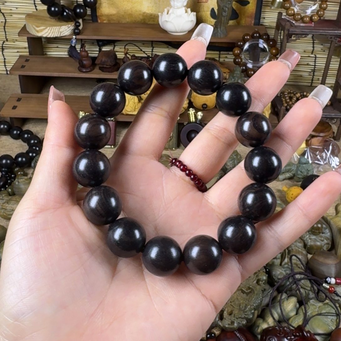 东非黑黄檀（紫光檀）1.5手串