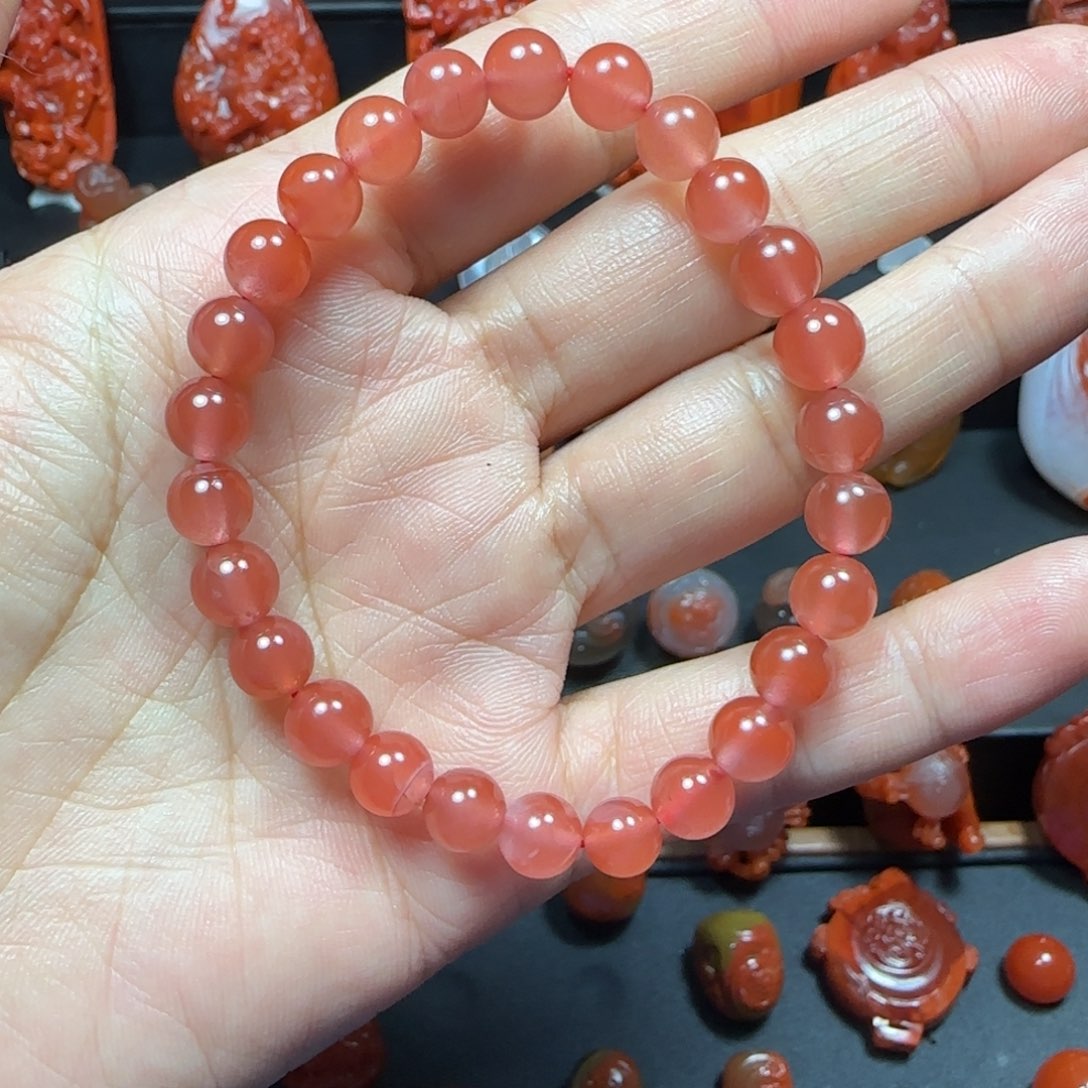 南红玛瑙挂件未镶嵌