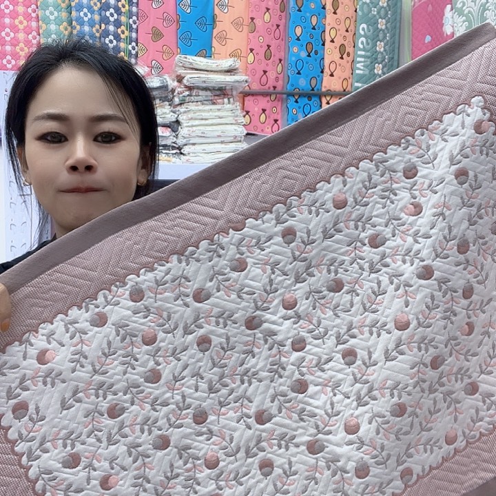 棉咖色小樱桃纯棉