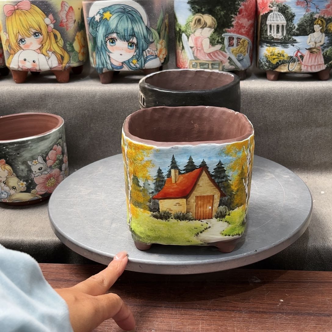 紫砂花盆微瑕福利