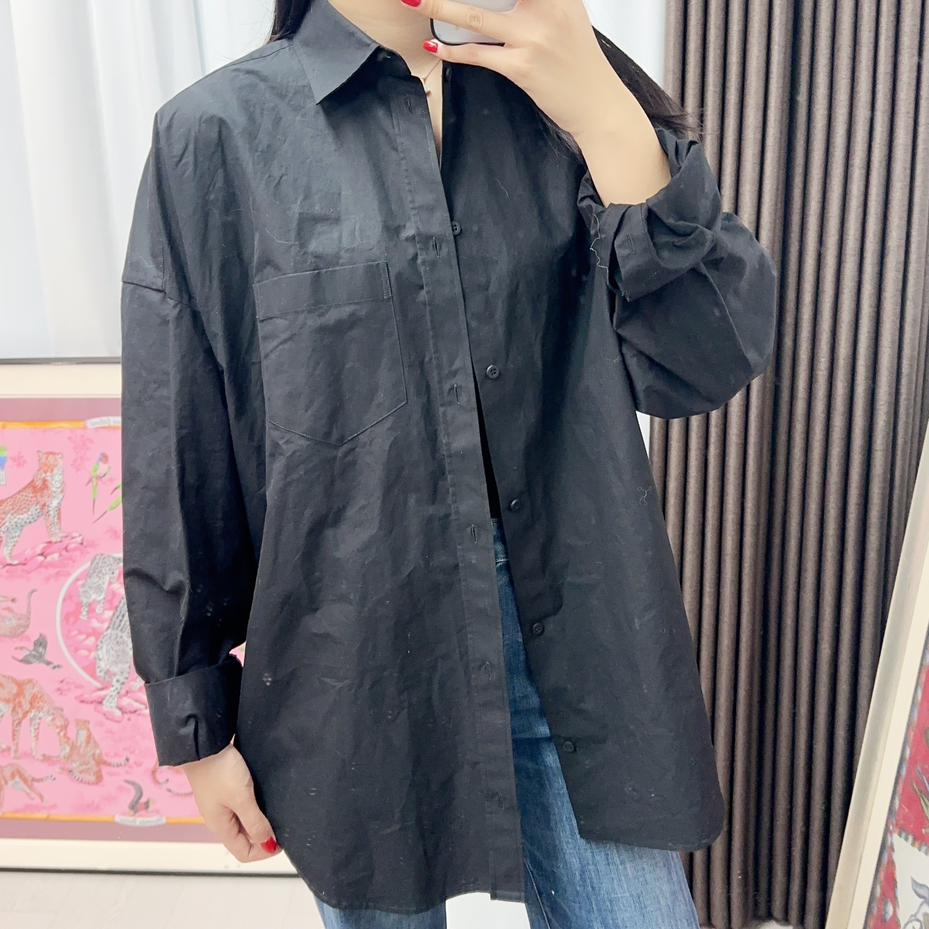 95新 Balenciaga/巴黎世家 棉质外套38码/251207FXLLZ24