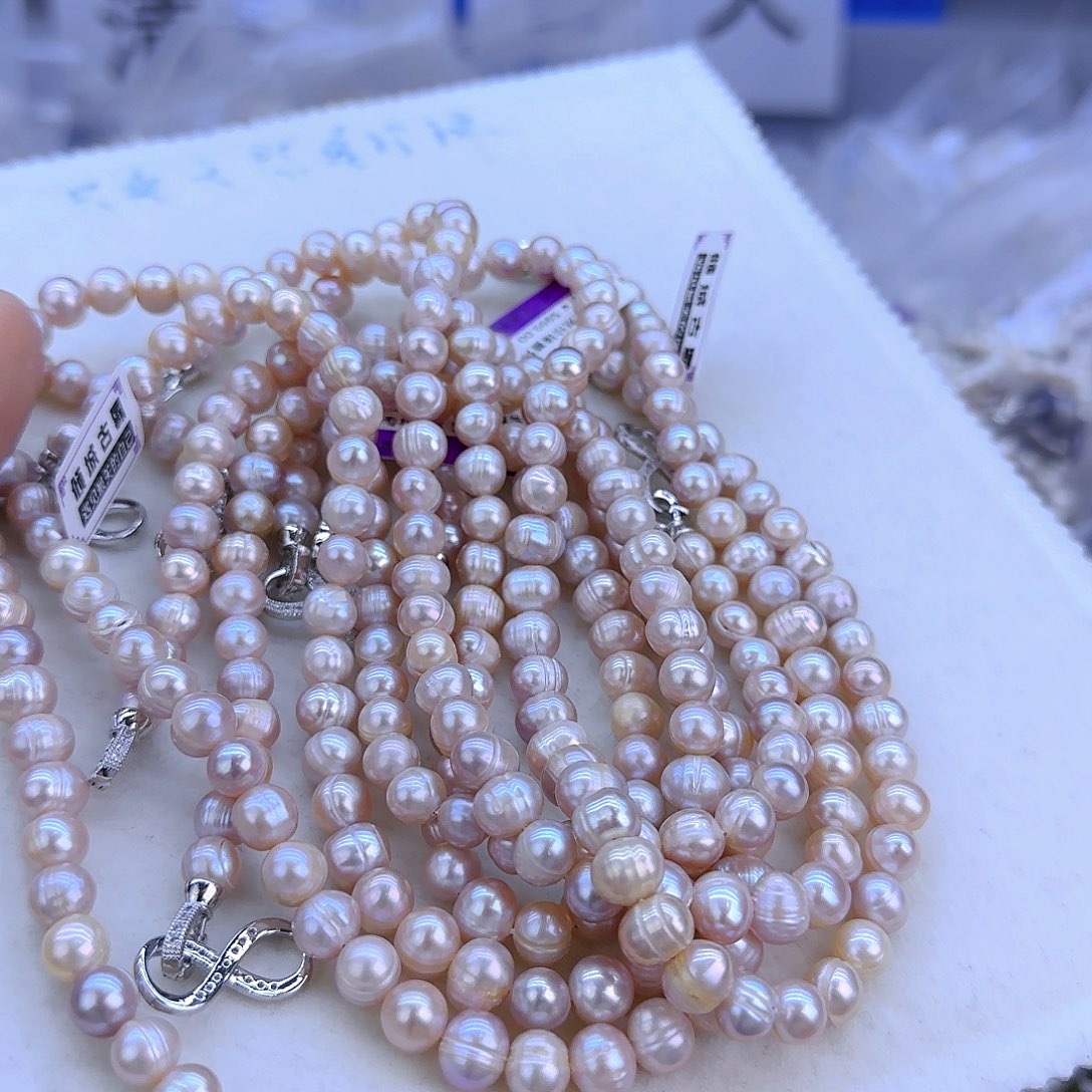 未镶嵌项链定制702淡水珍珠