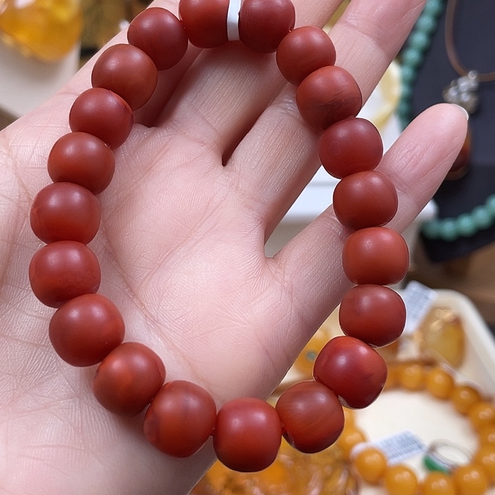 南红玛瑙珠宝奇石未镶嵌11+哑光