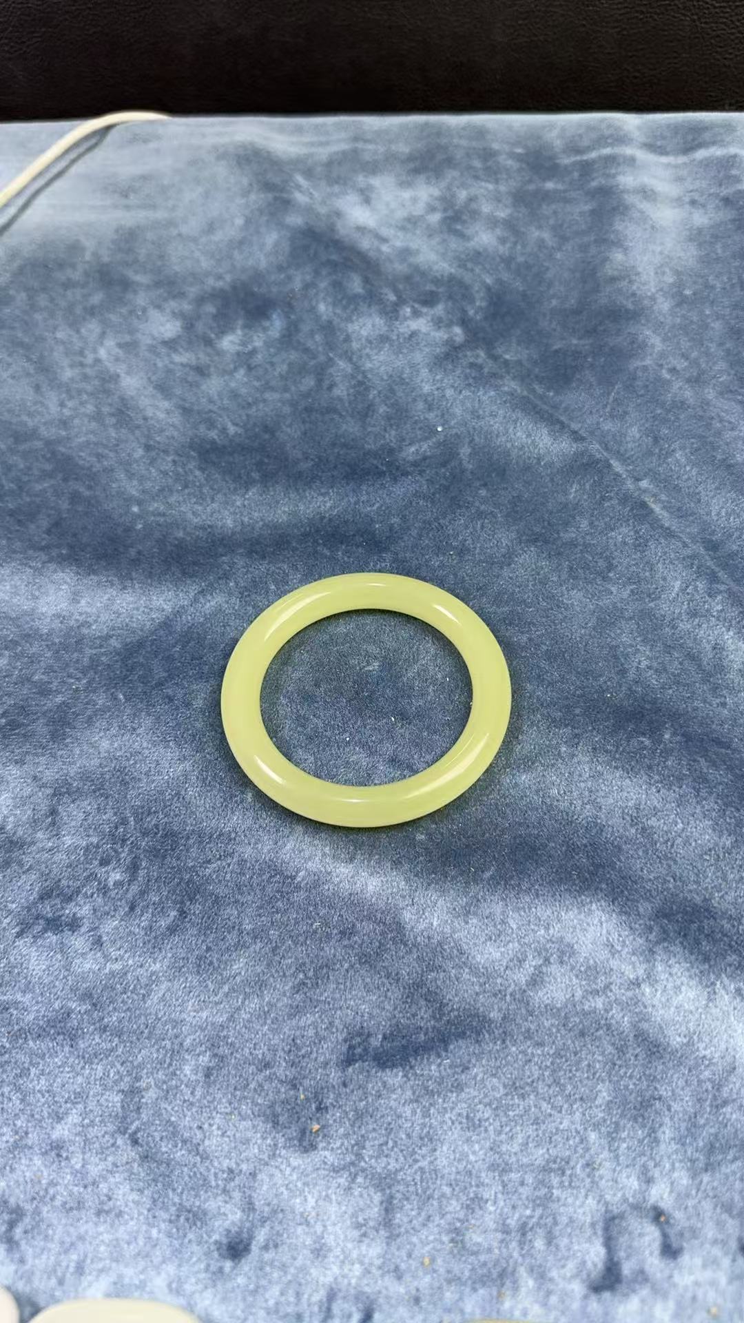 【壹舟专属】天然青海52-64圆条美人条手镯 带礼盒收藏品2980