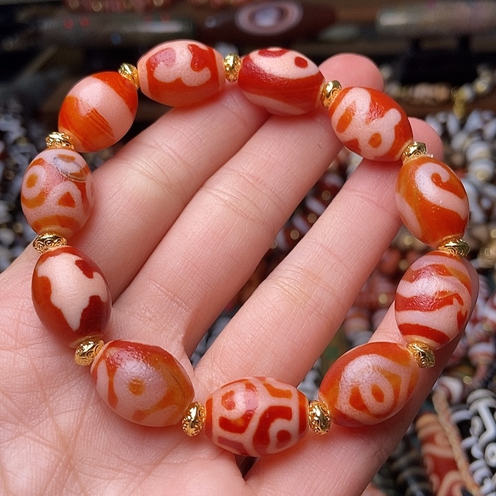 玛瑙/玉髓未镶嵌手链