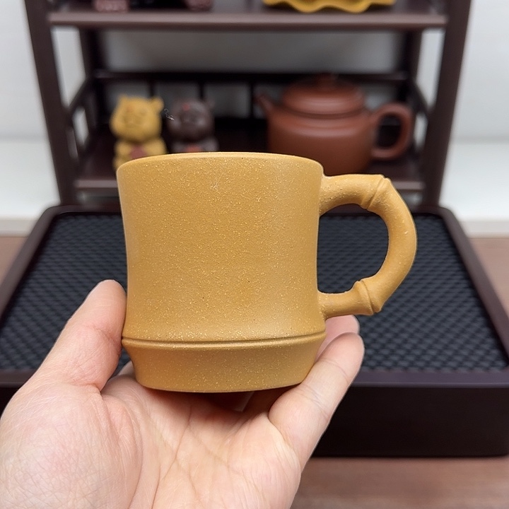 段泥茶案主人杯主人杯