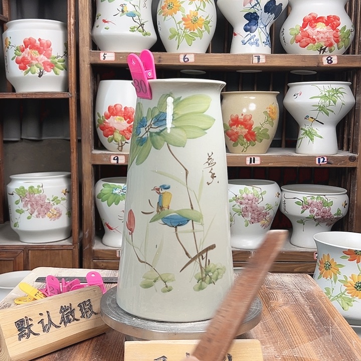 摆件30 新款陶瓷陶瓷大微瑕