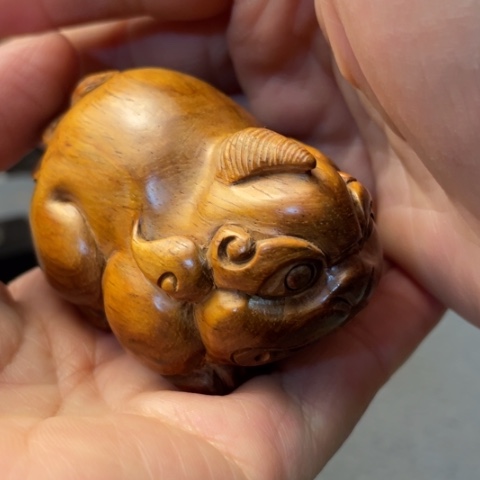 【闪购商品】黄花梨/降香黄檀把件………………