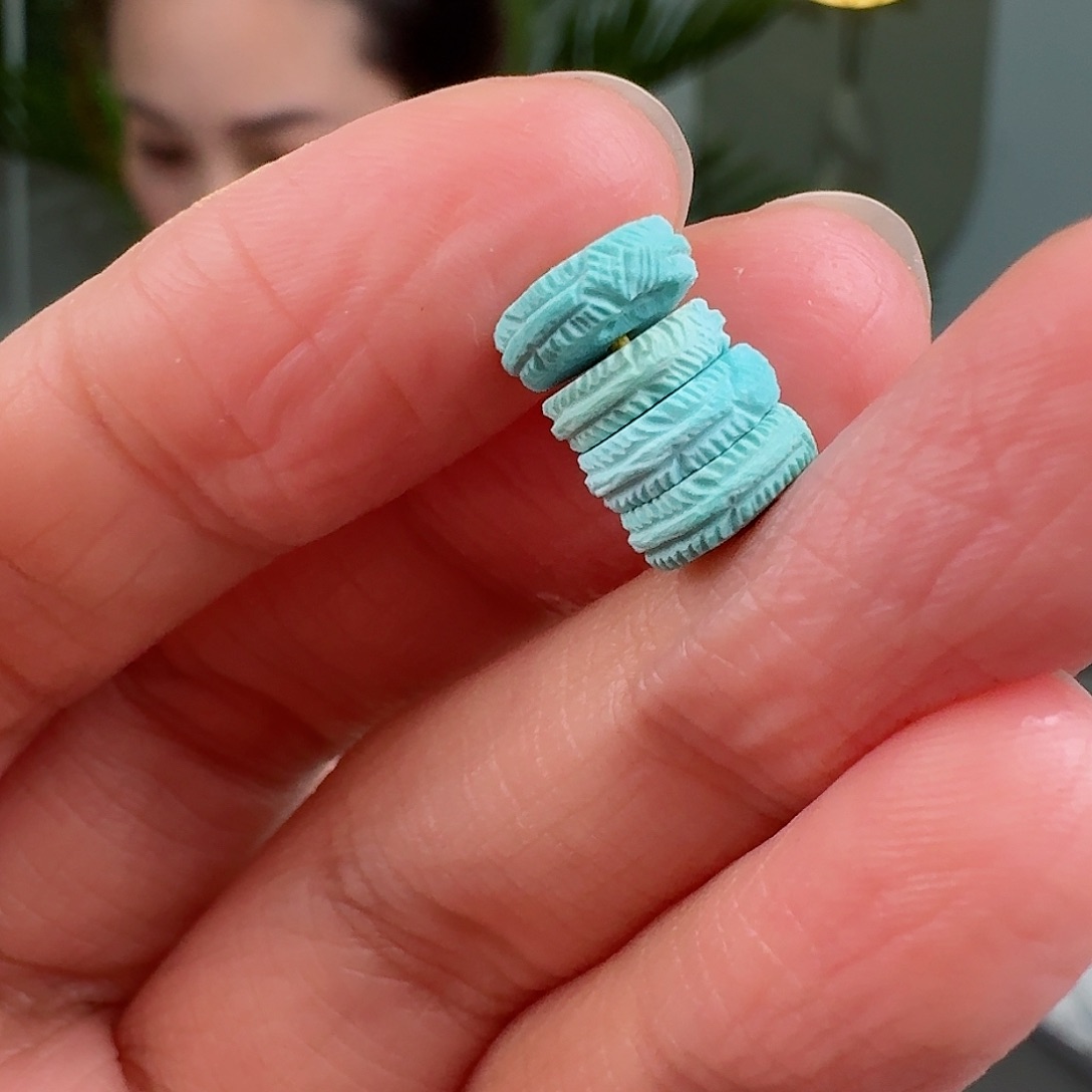 绿松石珠宝奇石未镶嵌