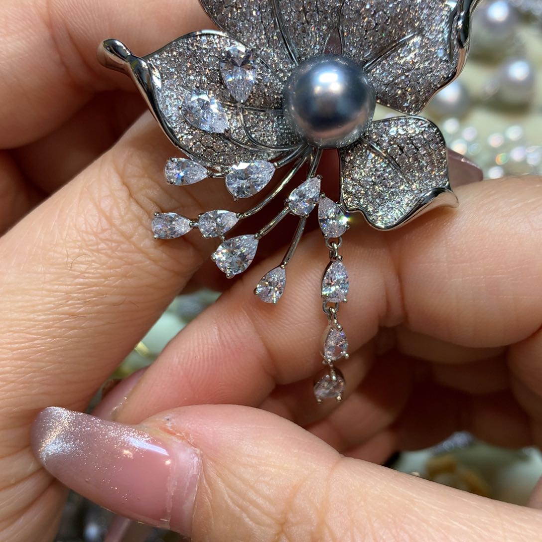 海水珍珠胸饰未镶嵌