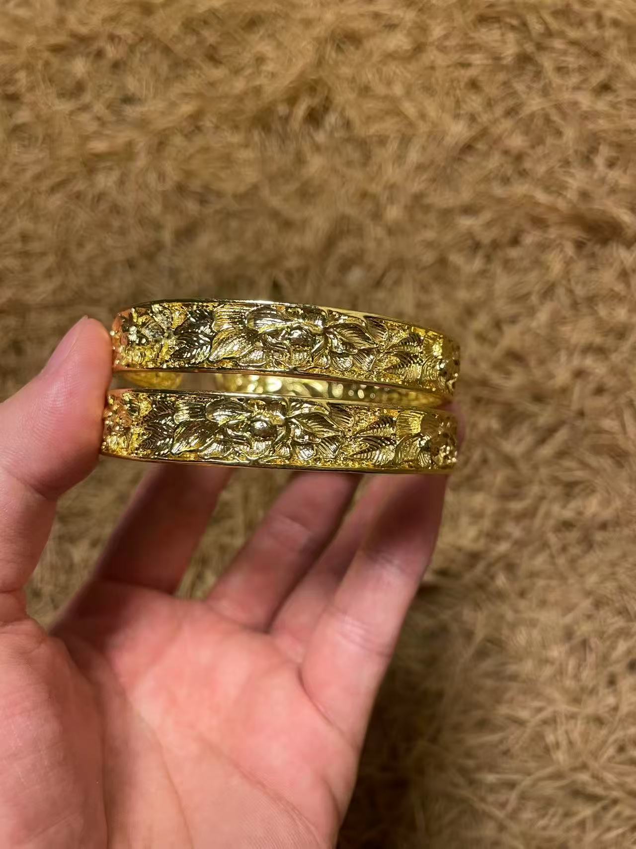 精选特色摆件325  （一对）现代复古工艺摆件精美手工摆件