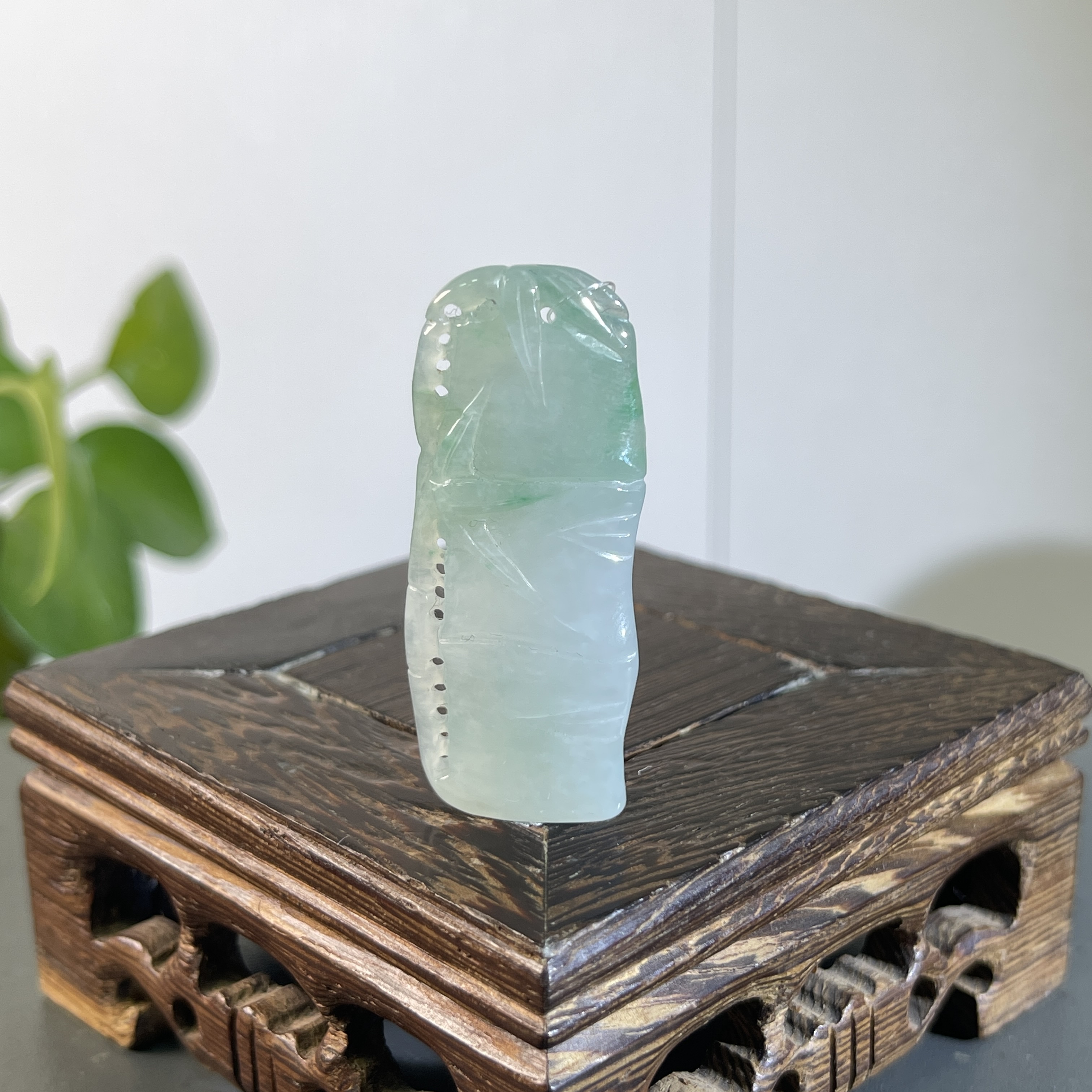 JXB05-38 天然缅甸A货翡翠 节节高升