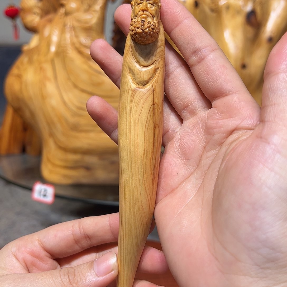 柏木（崖柏）崖柏木手把件摆件