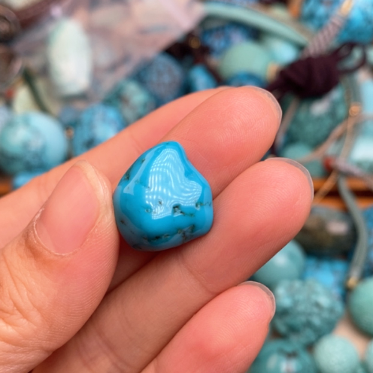 【闪购商品】绿松石珠宝半成品未镶嵌