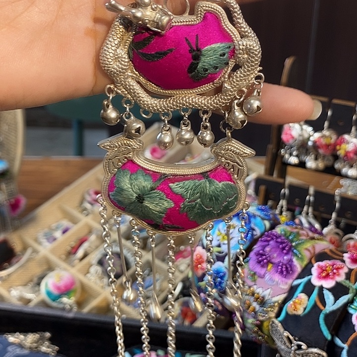 三醋酯纤维项链压惊