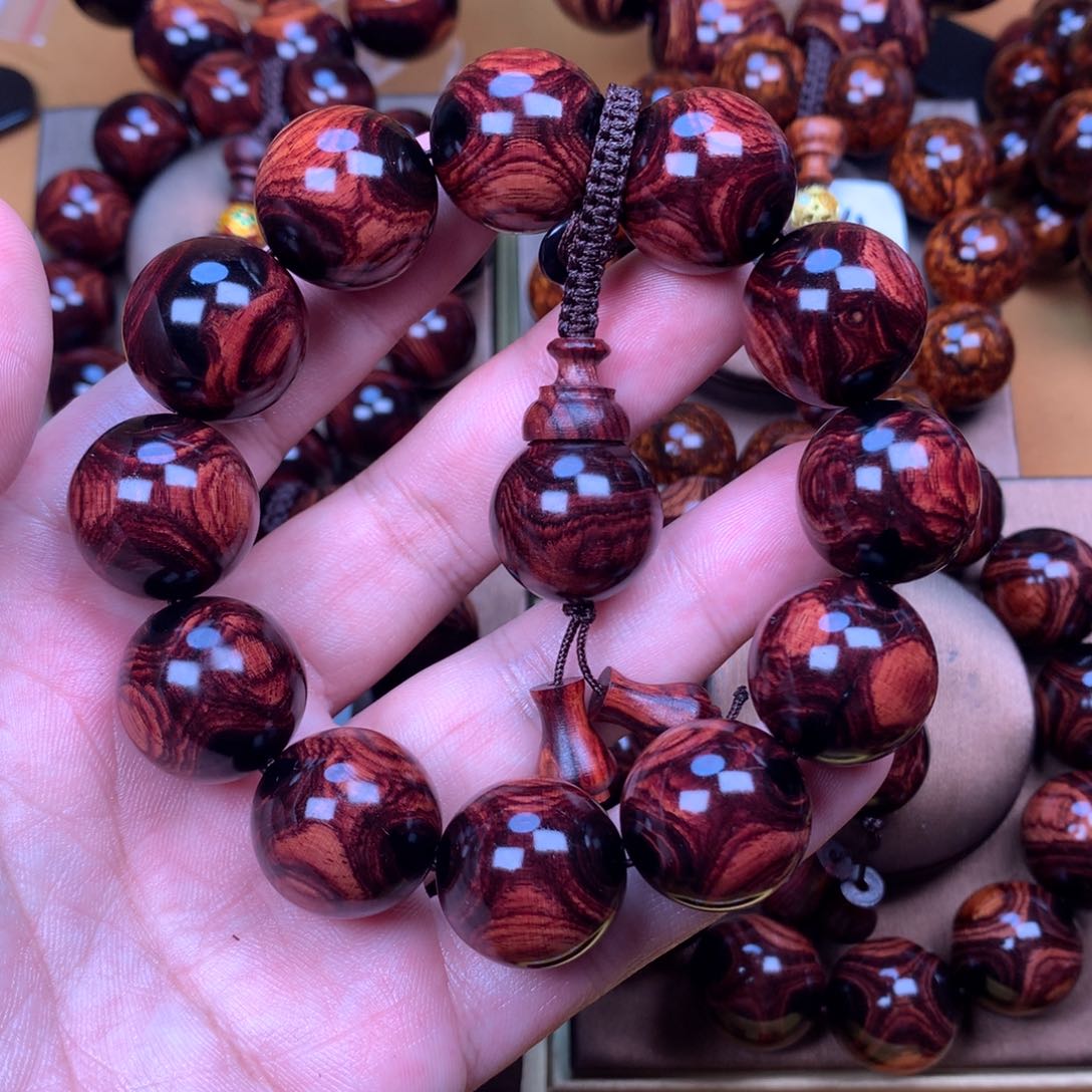 黄花梨/降香黄檀黄花梨手串2.0