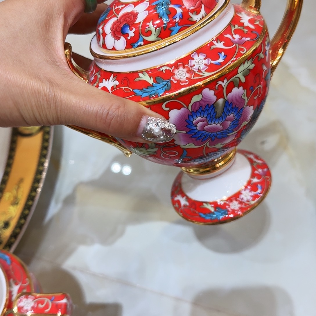 洋***菊搪瓷骨瓷陶瓷高温工厂直销