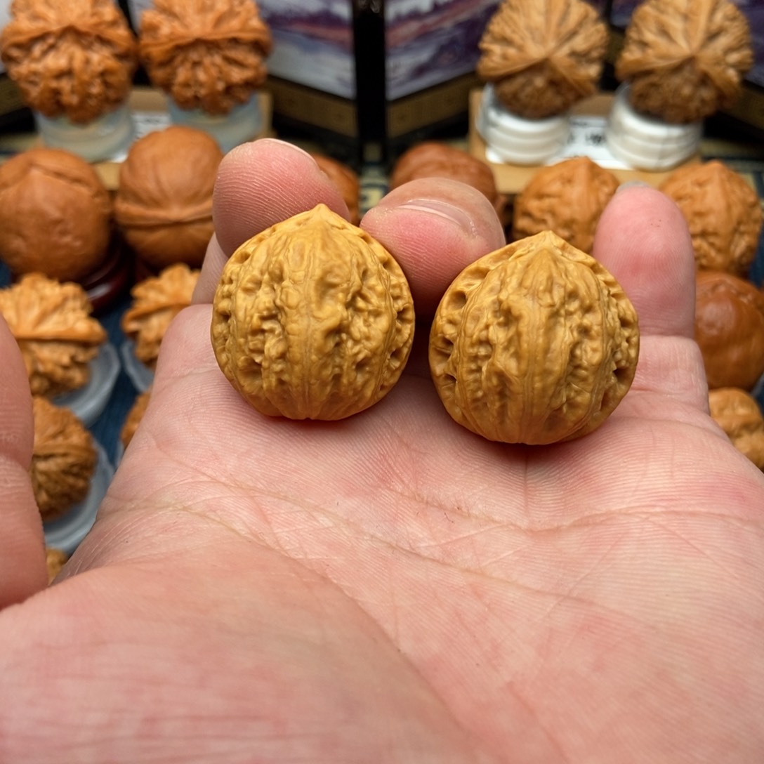 文玩核桃把件小粗筋