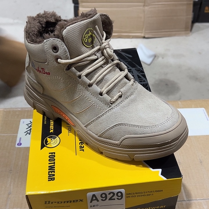 929号。棉39码防砸防刺劳保鞋