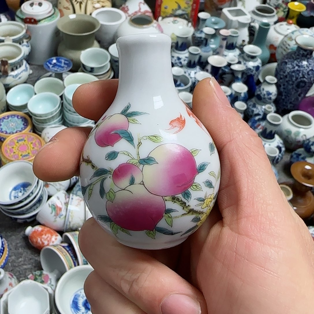 摆件瓷器的工艺技术水平