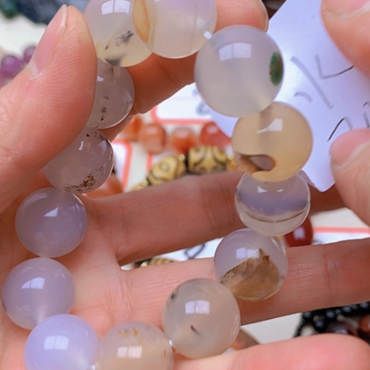 【闪购商品】玛瑙/玉髓挂件未镶嵌*‍****