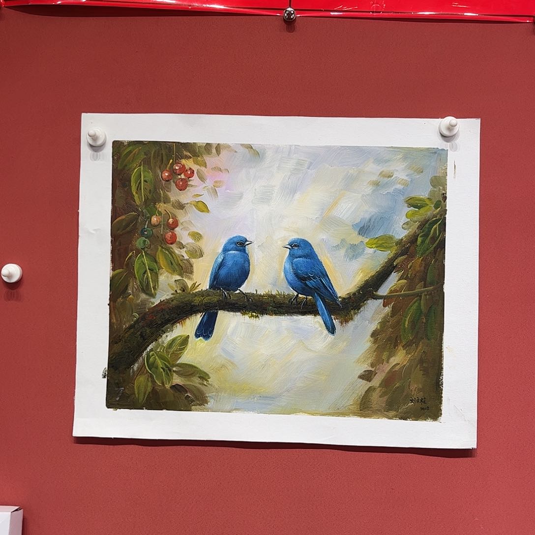 油画刘文桂油画作品