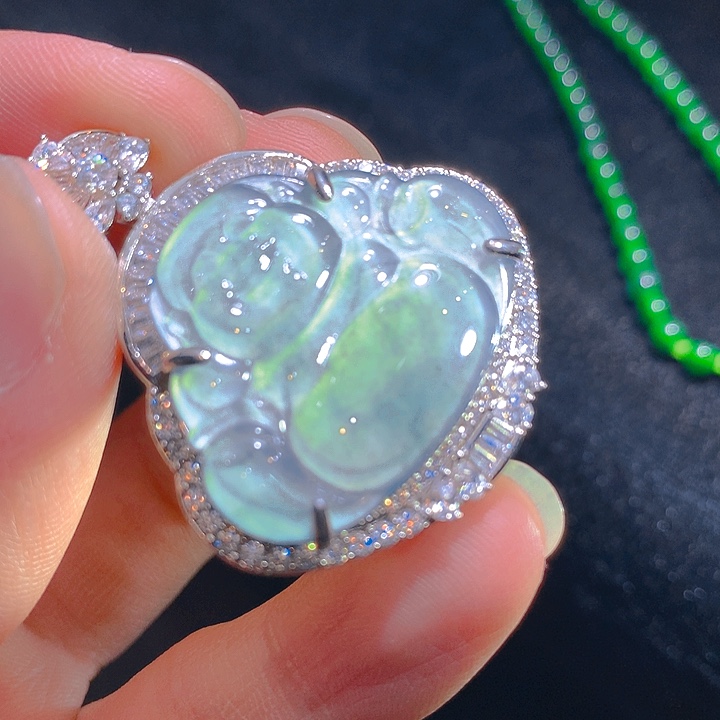 【闪购商品】翡翠颈饰未镶嵌翡翠