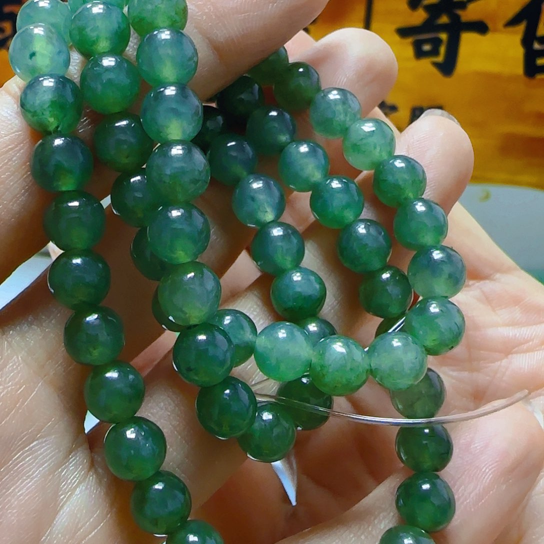 翡翠颈饰未镶嵌翡翠150