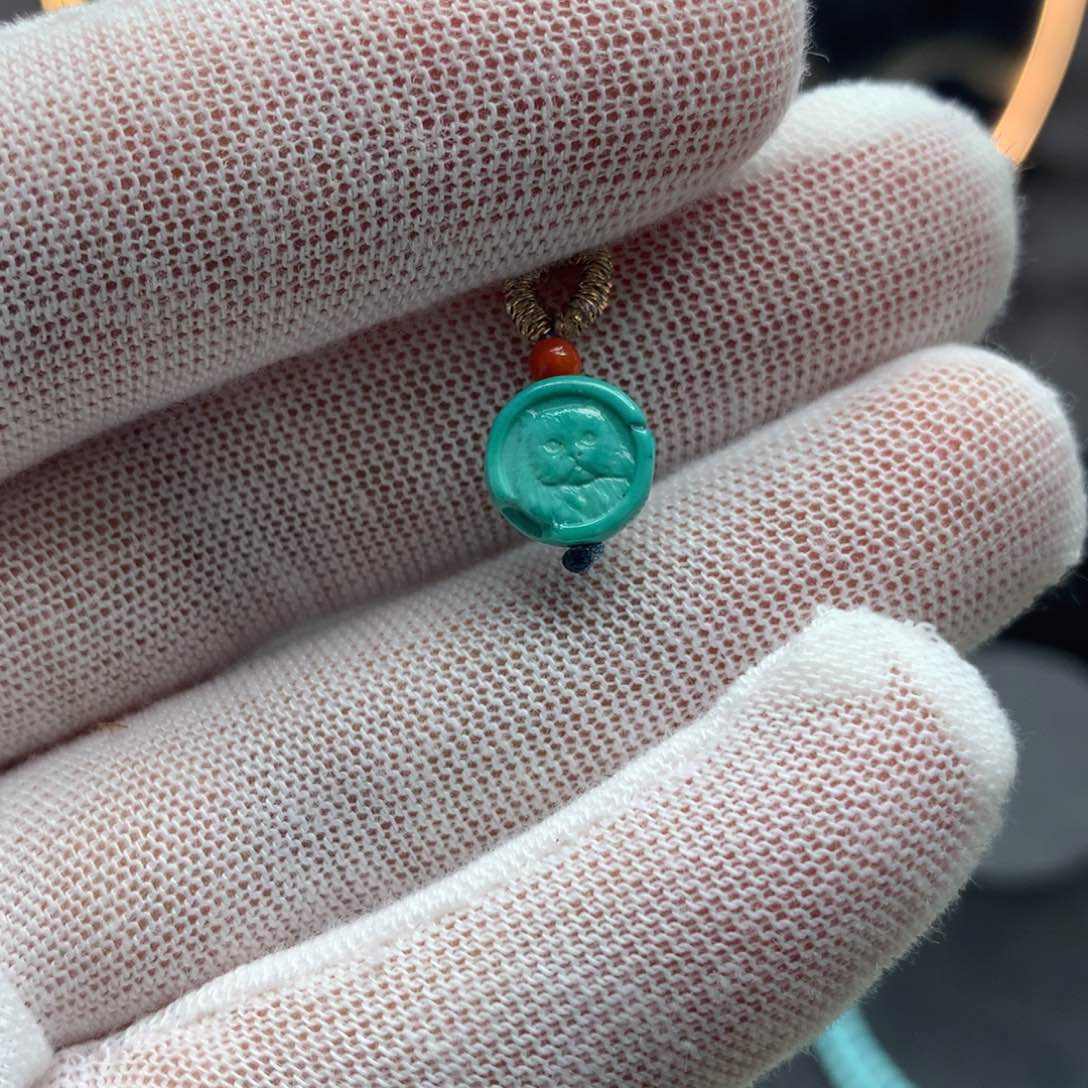 绿松石挂件未镶嵌