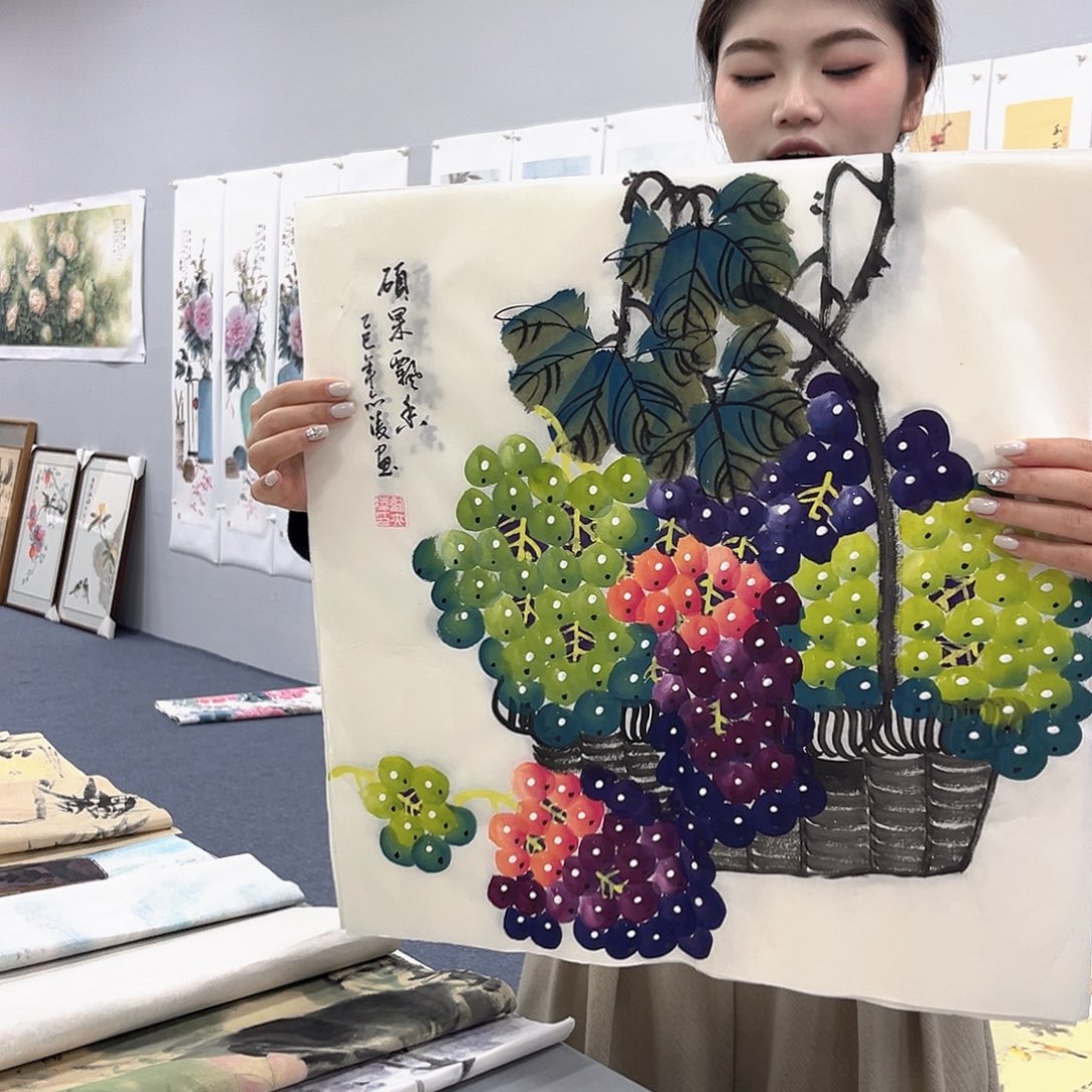 国画纯手绘字画作品