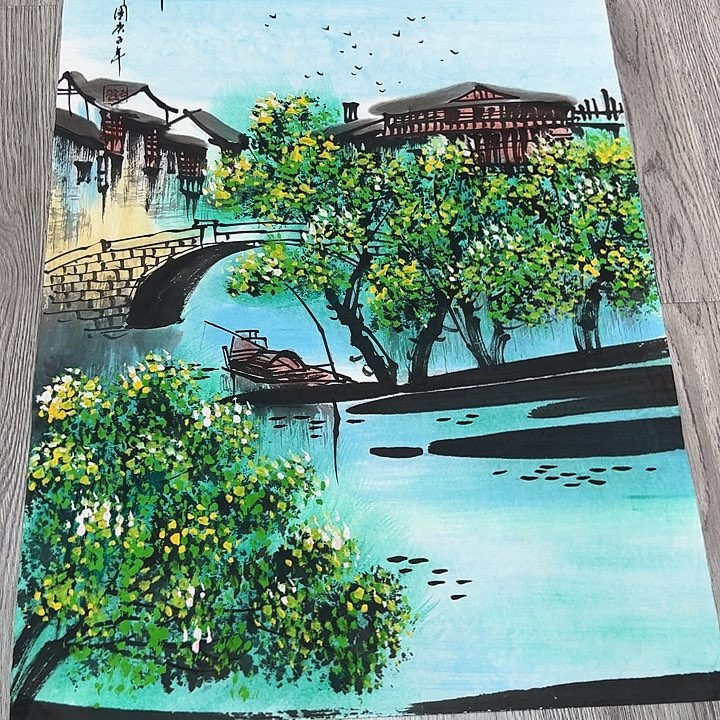 西***雪国画手绘国画专用链接