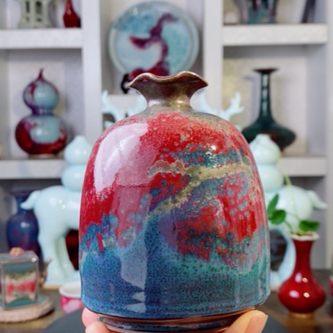 摆件禹州神后钧瓷原产地~