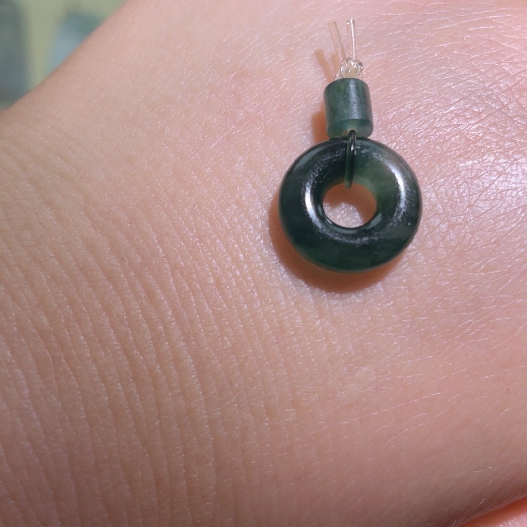 定制翡翠未镶嵌甜甜圈