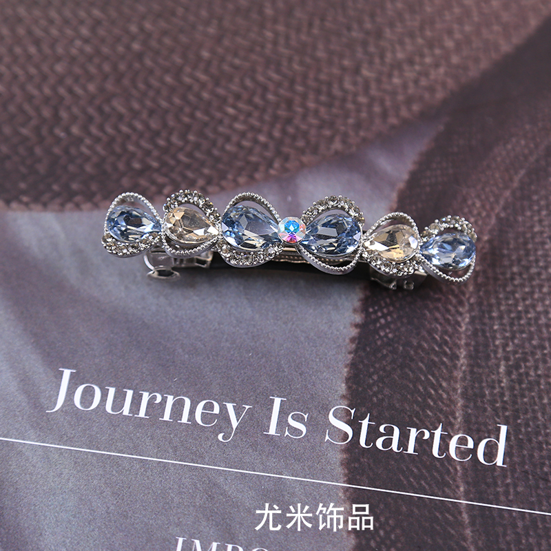 【Umail 尤米】6068轻奢气质百搭弹簧夹