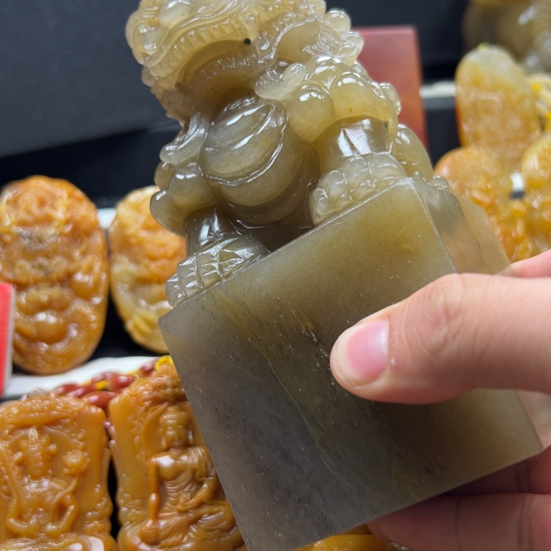 石英质玉（黄龙玉）未镶嵌多选一发货