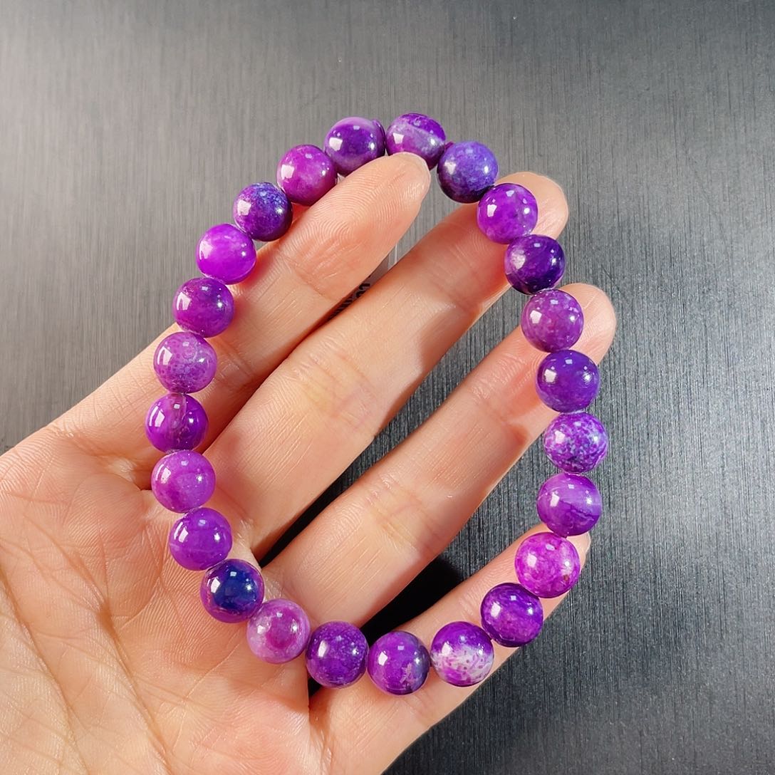 苏纪石（舒俱来）南非舒俱来老矿料手串未镶嵌